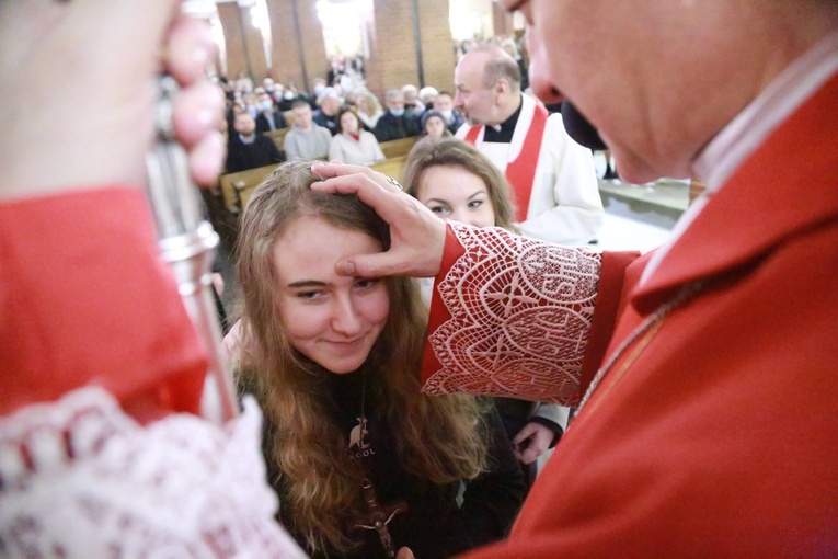 Bierzmowanie u Matki Bożej w Mielcu