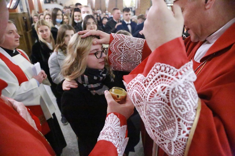 Bierzmowanie u Matki Bożej w Mielcu