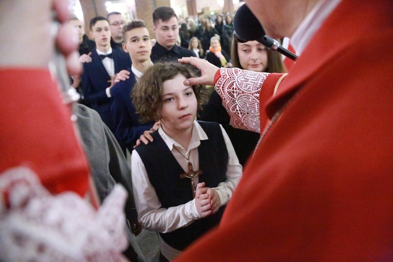 Bierzmowanie u Matki Bożej w Mielcu