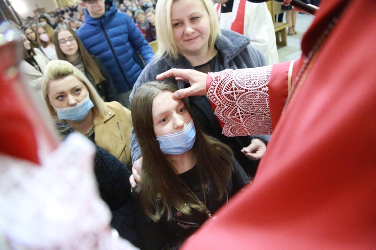 Bierzmowanie u Matki Bożej w Mielcu
