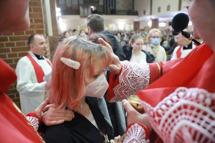 Bierzmowanie u Matki Bożej w Mielcu