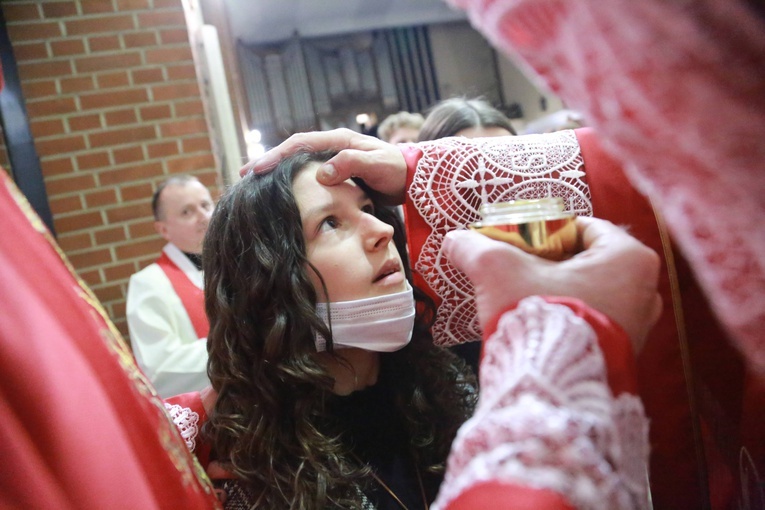 Bierzmowanie u Matki Bożej w Mielcu