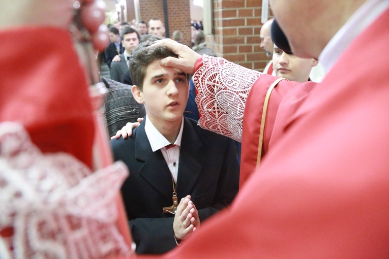 Bierzmowanie u Matki Bożej w Mielcu