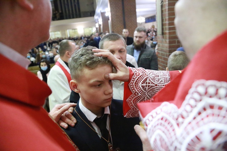 Bierzmowanie u Matki Bożej w Mielcu