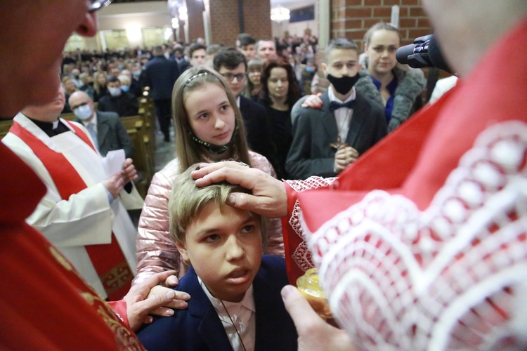 Bierzmowanie u Matki Bożej w Mielcu