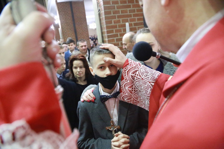 Bierzmowanie u Matki Bożej w Mielcu