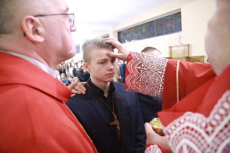 Bierzmowanie u Matki Bożej w Mielcu