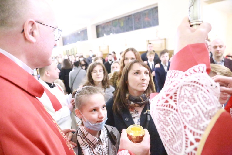 Bierzmowanie u Matki Bożej w Mielcu