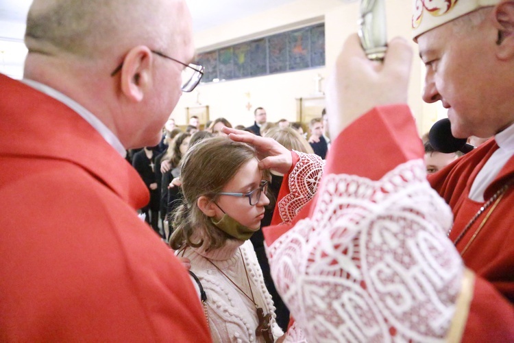 Bierzmowanie u Matki Bożej w Mielcu