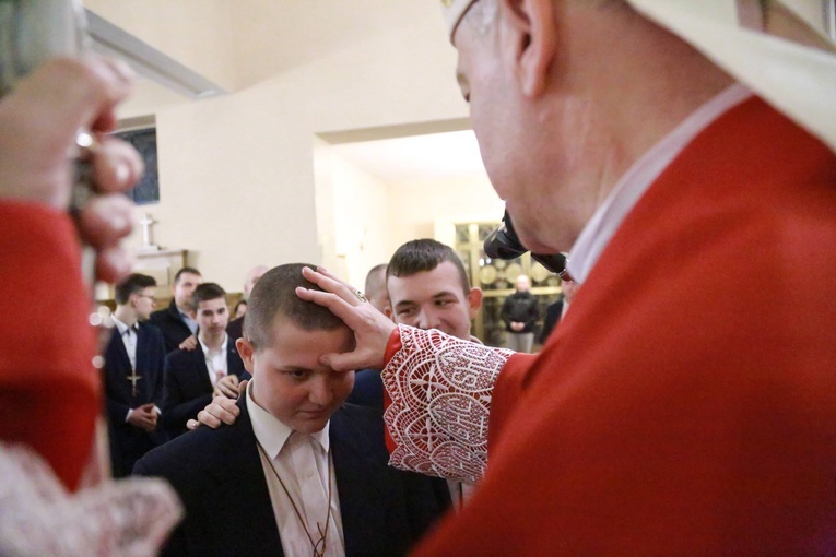 Bierzmowanie u Matki Bożej w Mielcu