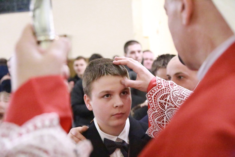 Bierzmowanie u Matki Bożej w Mielcu