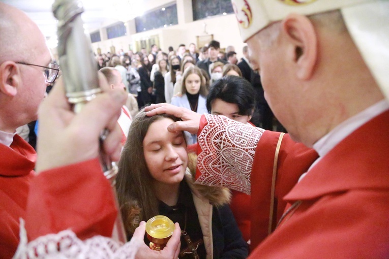 Bierzmowanie u Matki Bożej w Mielcu