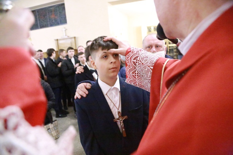 Bierzmowanie u Matki Bożej w Mielcu