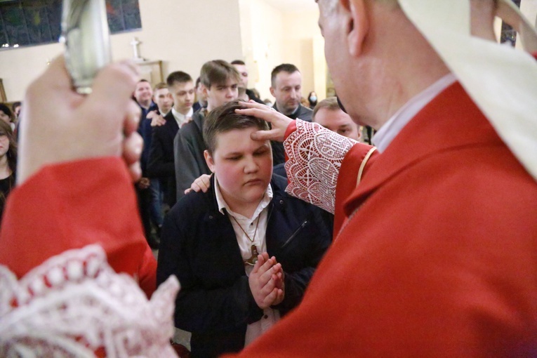 Bierzmowanie u Matki Bożej w Mielcu