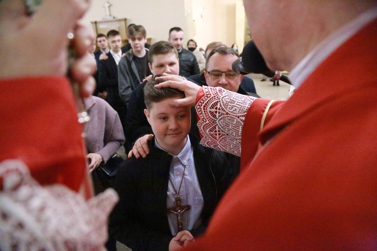 Bierzmowanie u Matki Bożej w Mielcu