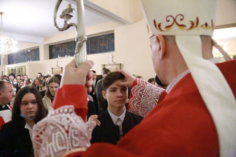 Bierzmowanie u Matki Bożej w Mielcu