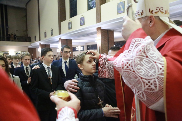 Bierzmowanie u Matki Bożej w Mielcu