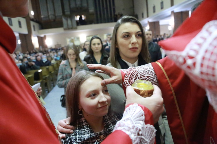 Bierzmowanie u Matki Bożej w Mielcu