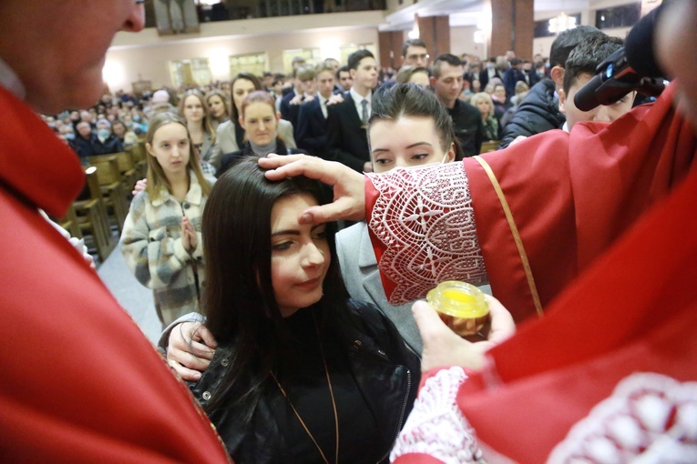 Bierzmowanie u Matki Bożej w Mielcu