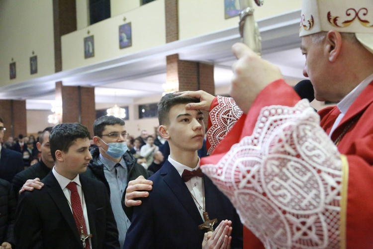 Bierzmowanie u Matki Bożej w Mielcu