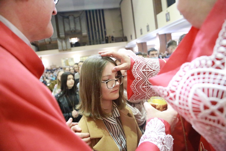 Bierzmowanie u Matki Bożej w Mielcu
