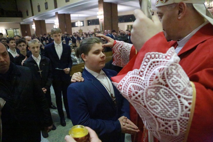 Bierzmowanie u Matki Bożej w Mielcu