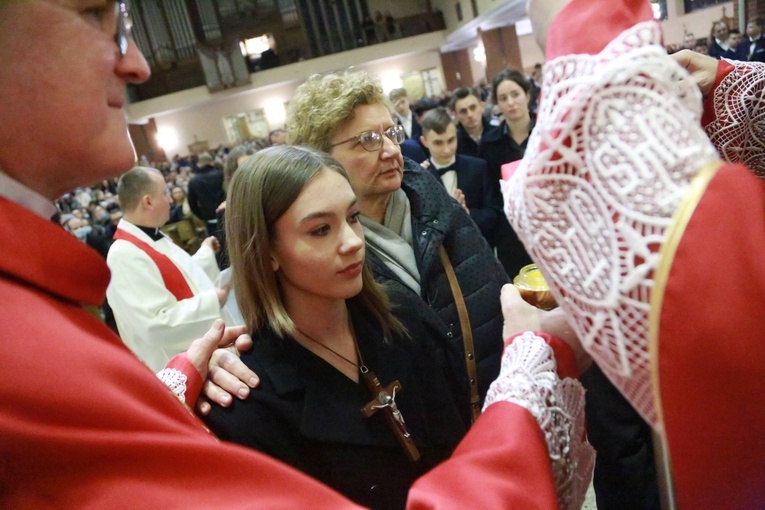 Bierzmowanie u Matki Bożej w Mielcu