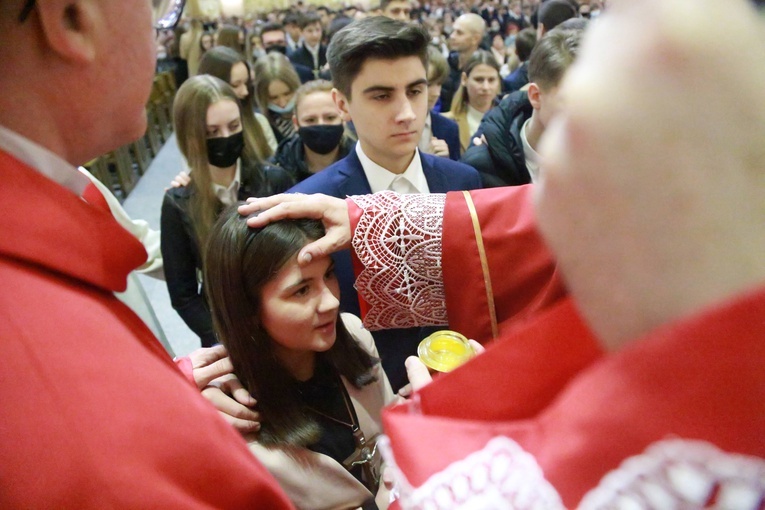 Bierzmowanie u Matki Bożej w Mielcu