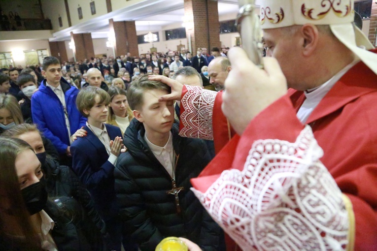 Bierzmowanie u Matki Bożej w Mielcu