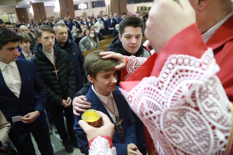 Bierzmowanie u Matki Bożej w Mielcu