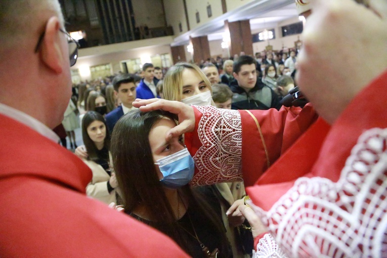 Bierzmowanie u Matki Bożej w Mielcu