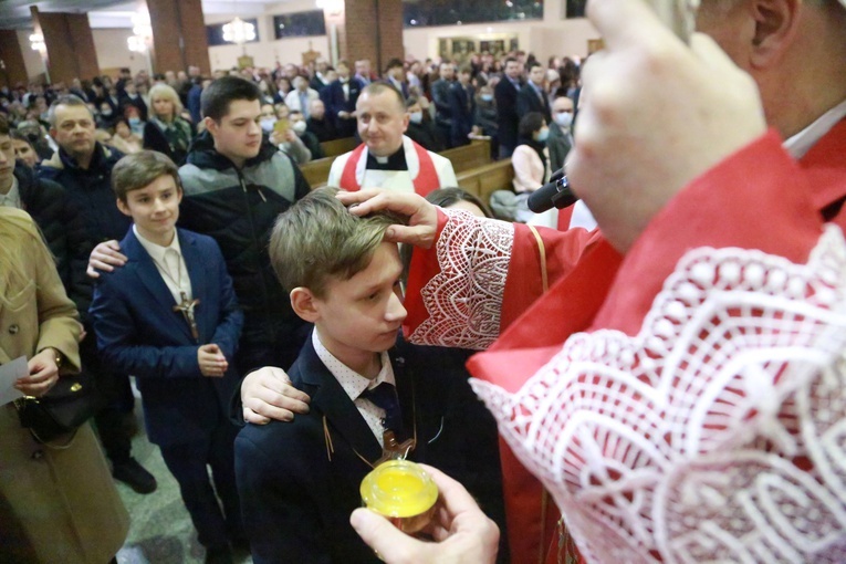 Bierzmowanie u Matki Bożej w Mielcu