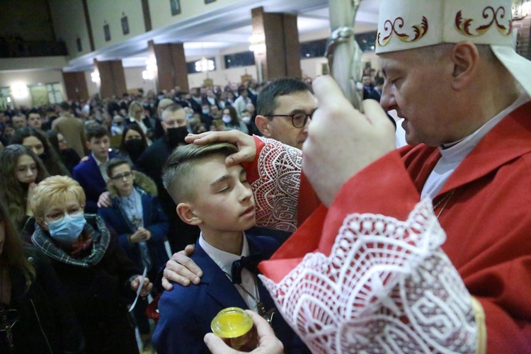 Bierzmowanie u Matki Bożej w Mielcu