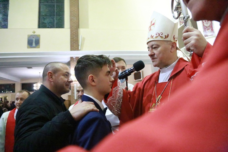 Bierzmowanie u Matki Bożej w Mielcu