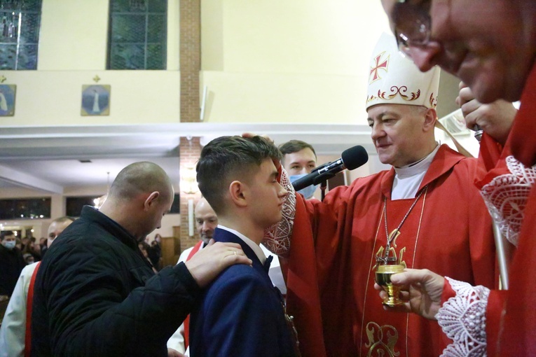Bierzmowanie u Matki Bożej w Mielcu
