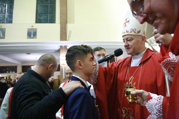Bierzmowanie u Matki Bożej w Mielcu