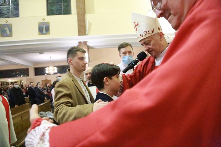 Bierzmowanie u Matki Bożej w Mielcu