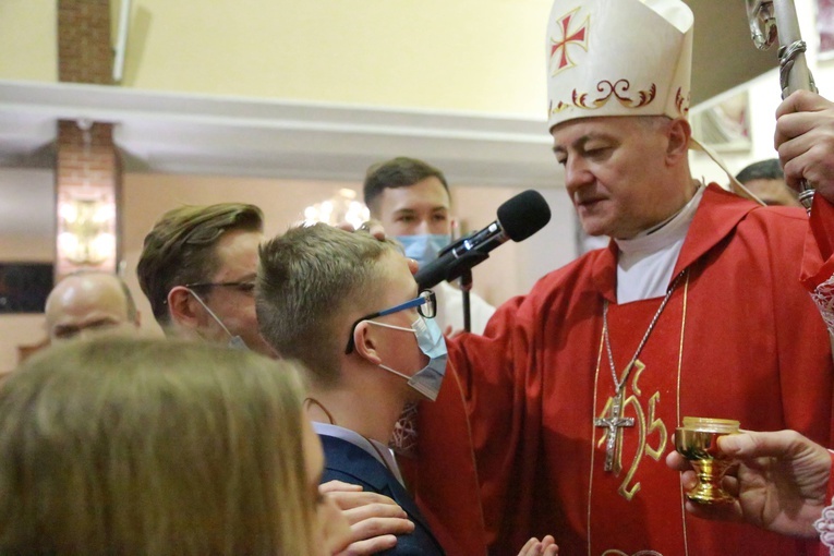 Bierzmowanie u Matki Bożej w Mielcu