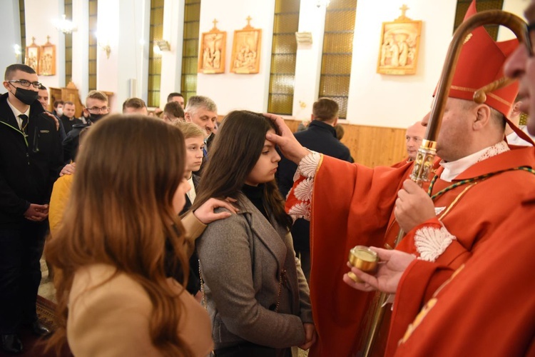 Bierzmowanie w Biskupicach Radłowskich