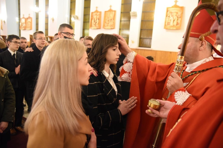 Bierzmowanie w Biskupicach Radłowskich