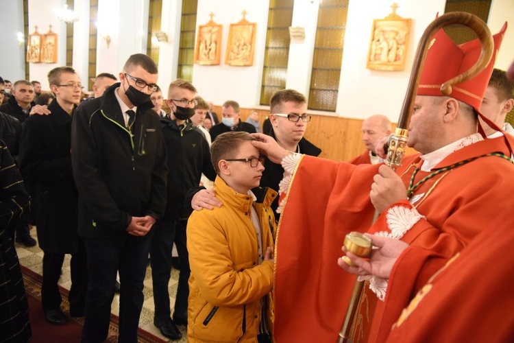 Bierzmowanie w Biskupicach Radłowskich