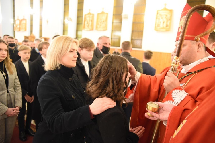 Bierzmowanie w Biskupicach Radłowskich