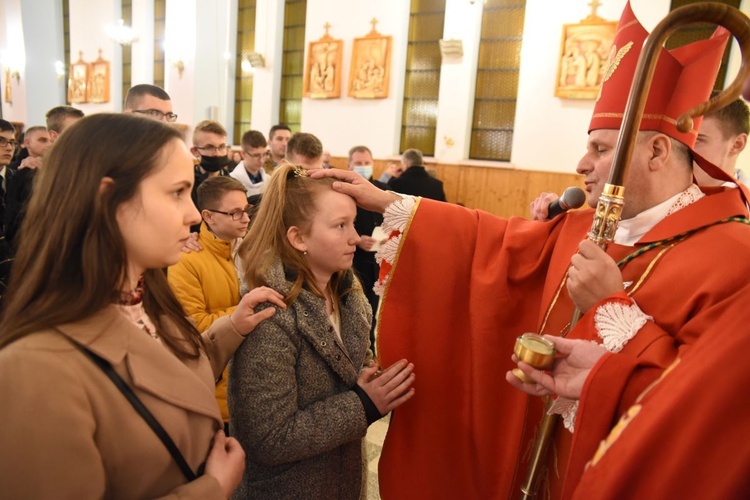Bierzmowanie w Biskupicach Radłowskich