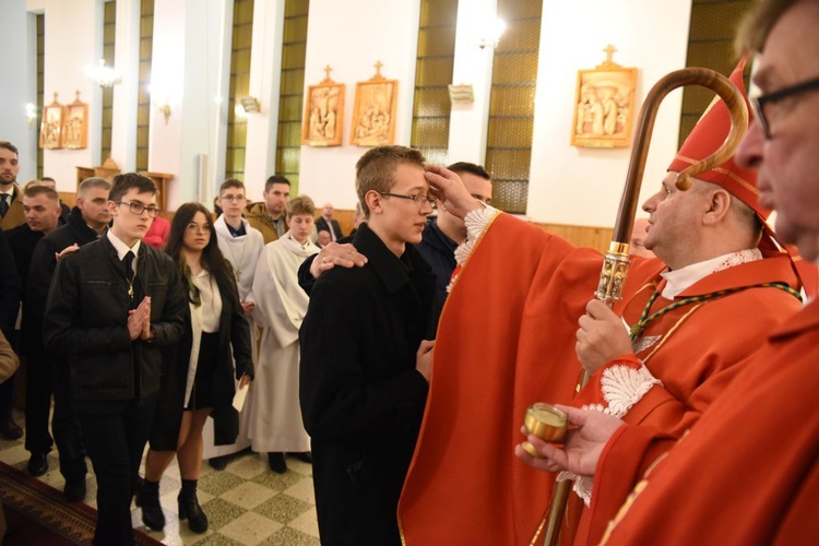 Bierzmowanie w Biskupicach Radłowskich