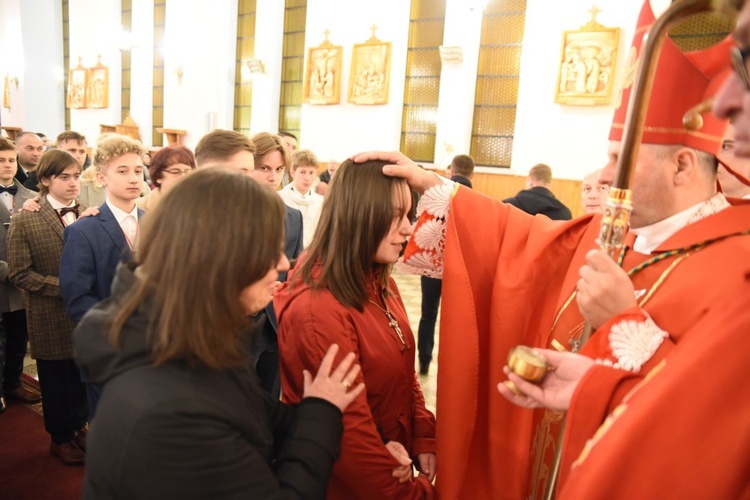 Bierzmowanie w Biskupicach Radłowskich