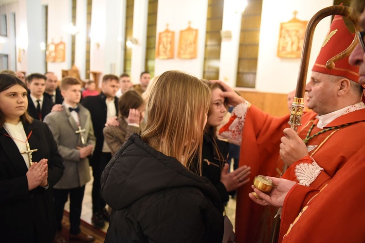 Bierzmowanie w Biskupicach Radłowskich