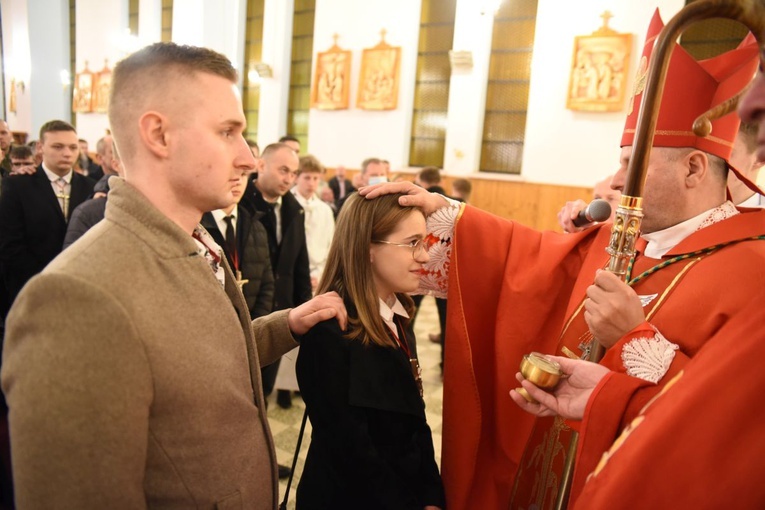 Bierzmowanie w Biskupicach Radłowskich