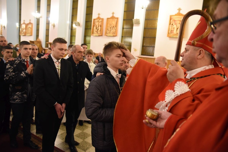 Bierzmowanie w Biskupicach Radłowskich