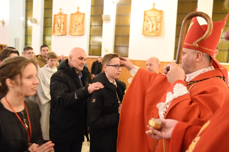 Bierzmowanie w Biskupicach Radłowskich