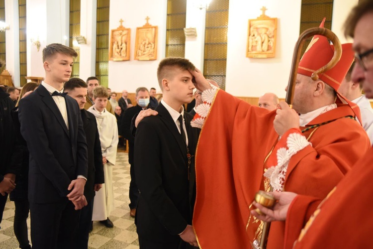 Bierzmowanie w Biskupicach Radłowskich